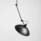 Aldex Lampa sufitowa na wysięgniku MELOS 808PL_G1_Z, czarny/złoty, 1x60W E27