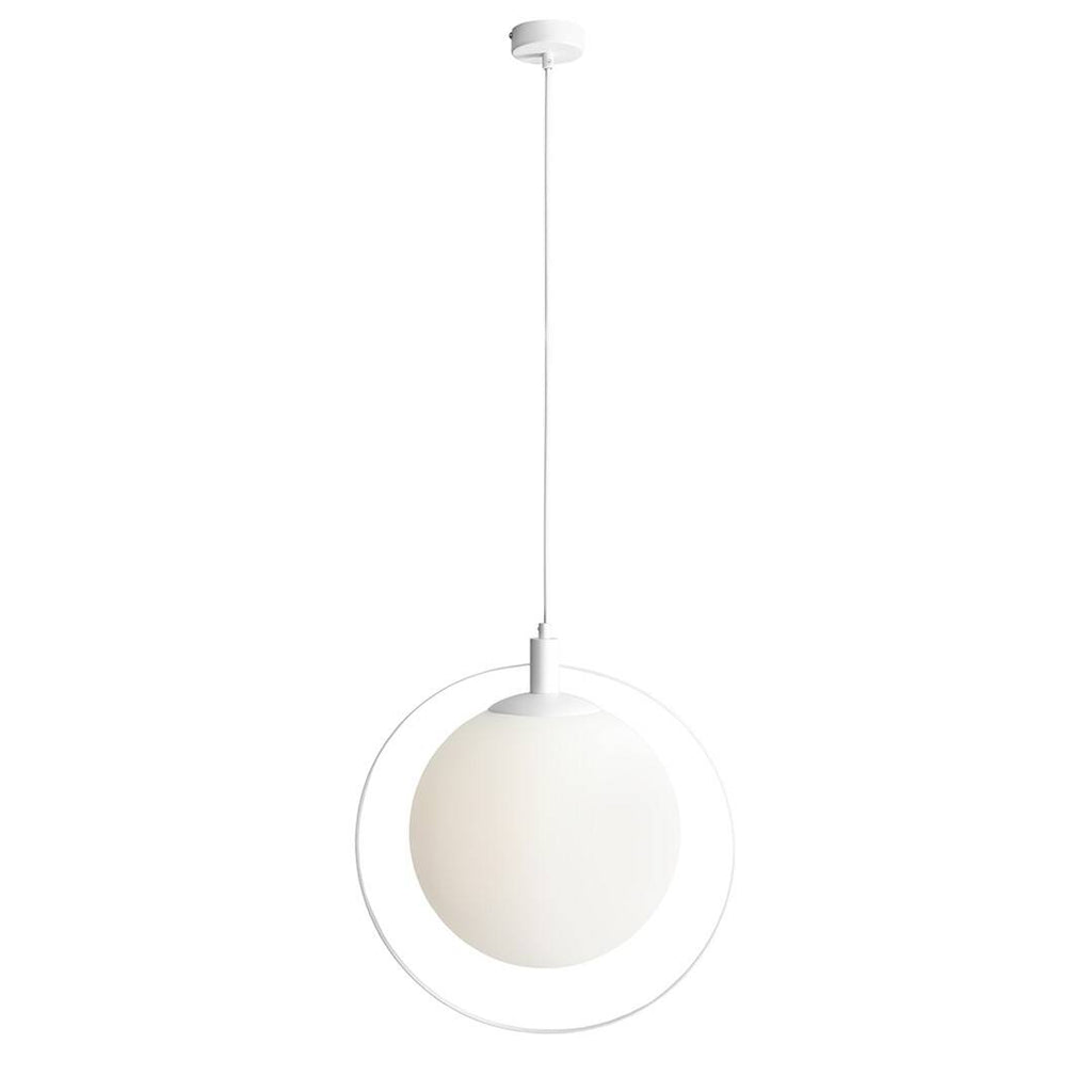 Aldex Lampa wisząca AURA 1049G, biała, 1x60W E27