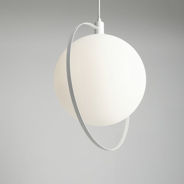 Aldex Lampa wisząca AURA 1049G, biała, 1x60W E27