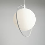 Aldex Lampa wisząca AURA 1049G, biała, 1x60W E27