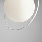 Aldex Lampa wisząca AURA 1049G, biała, 1x60W E27