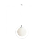 Aldex Lampa wisząca AURA 1049G, biała, 1x60W E27