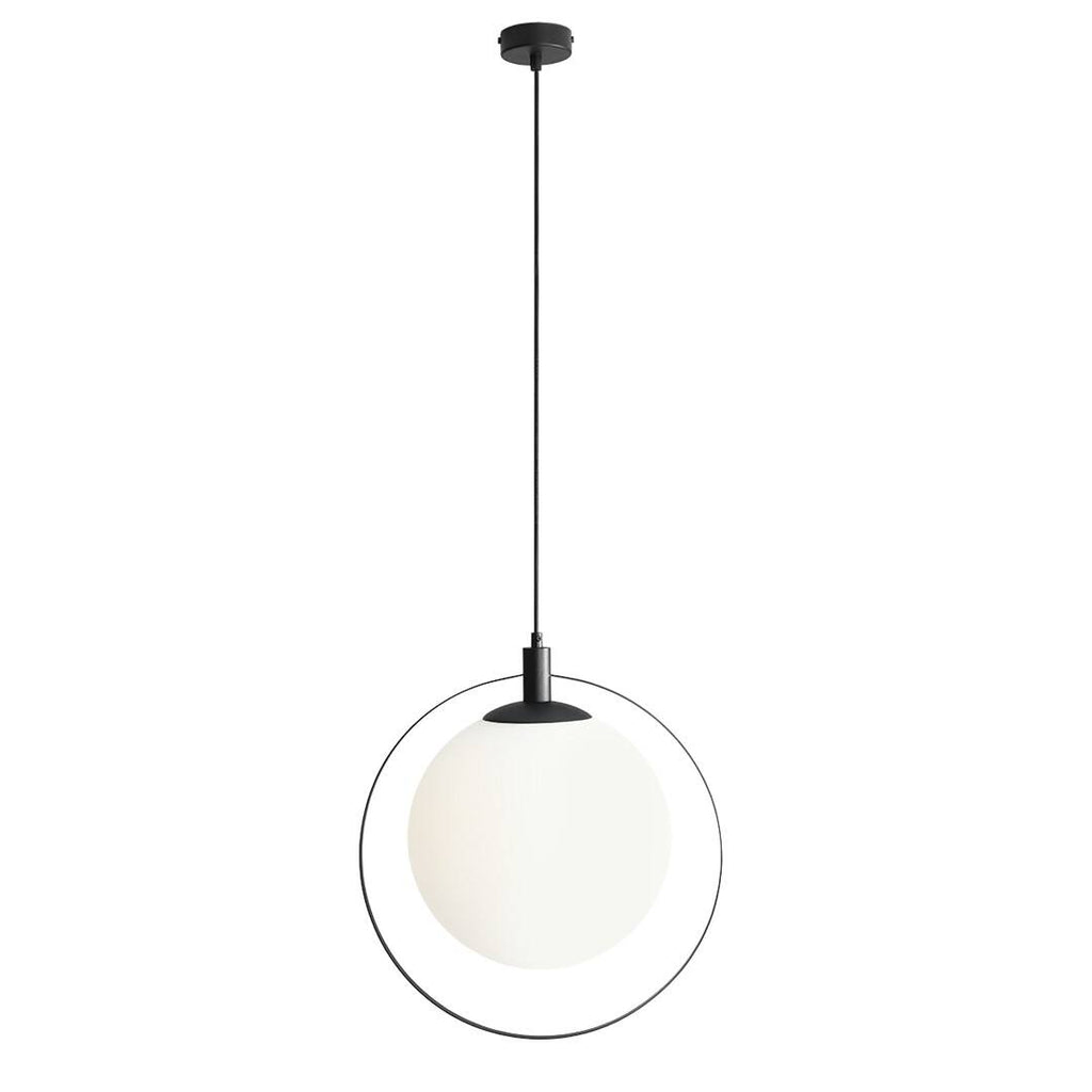 Aldex Lampa wisząca AURA 1049G1, czarny/biały, 1x60W E27