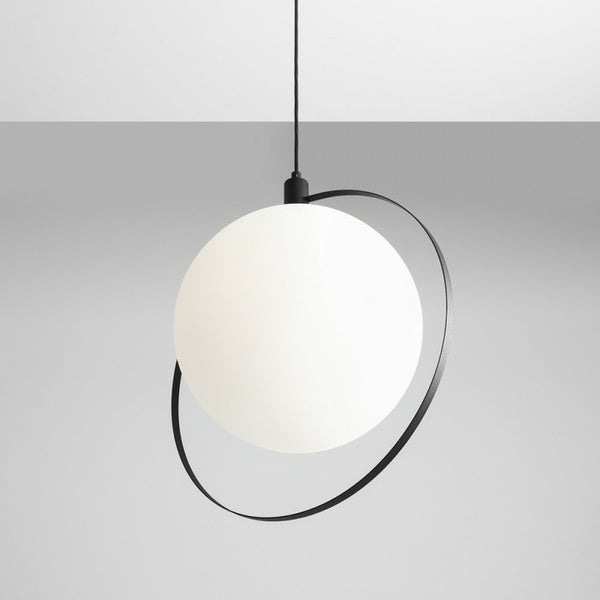 Aldex Lampa wisząca AURA 1049G1, czarny/biały, 1x60W E27