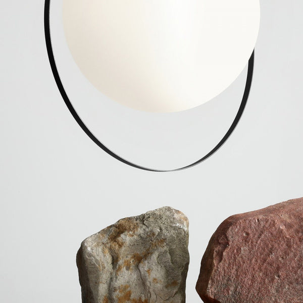 Aldex Lampa wisząca AURA 1049G1, czarny/biały, 1x60W E27