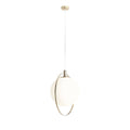 Aldex Lampa wisząca AURA 1049G30, złoty/biały, 1x60W E27