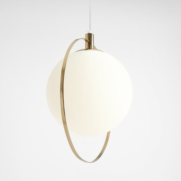 Aldex Lampa wisząca AURA 1049G30, złoty/biały, 1x60W E27