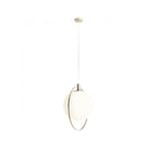 Aldex Lampa wisząca AURA 1049G30, złoty/biały, 1x60W E27