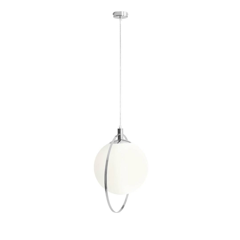 Aldex Lampa wisząca AURA 1049G4, chrom/biały, 1x60W E27