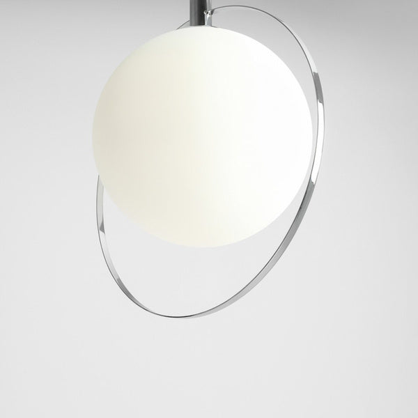 Aldex Lampa wisząca AURA 1049G4, chrom/biały, 1x60W E27
