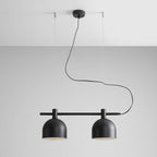 Aldex Lampa wisząca BERYL 2, 976H1, czarna, 2x60W E27