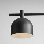 Aldex Lampa wisząca BERYL 2, 976H1, czarna, 2x60W E27