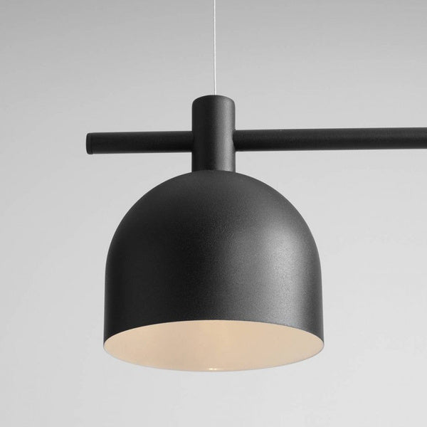 Aldex Lampa wisząca BERYL 2, 976H1, czarna, 2x60W E27