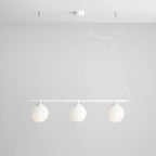 Aldex Lampa wisząca BERYL 3, 1006E, biała, 3x40W E14