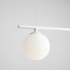 Aldex Lampa wisząca BERYL 3, 1006E, biała, 3x40W E14