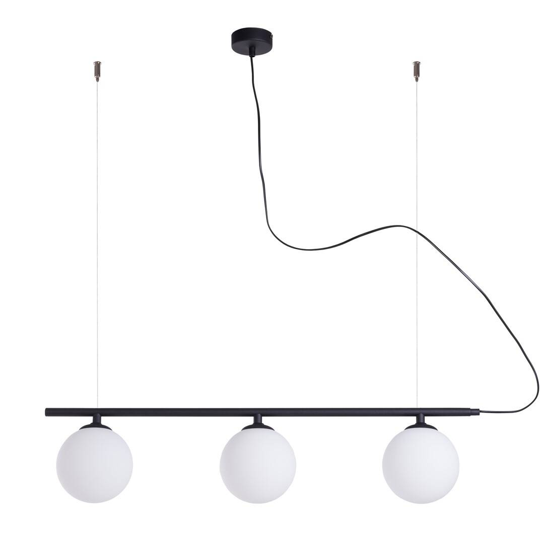 Aldex Lampa wisząca BERYL 3, 1006E_1, czarny/biały, 3x40W E14