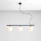 Aldex Lampa wisząca BERYL 3, 1006E_1, czarny/biały, 3x40W E14