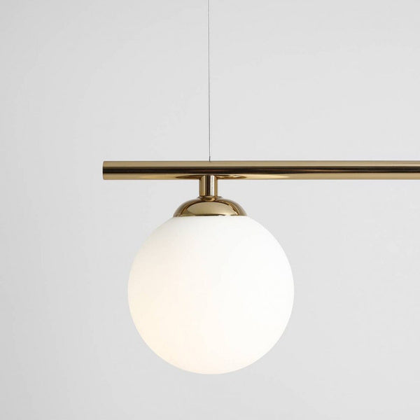 Aldex Lampa wisząca BERYL 3, 1006E_30, złoty/biały, 3x40W E14