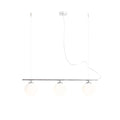 Aldex Lampa wisząca BERYL 3, 1006E_4, chrom/biały, 3x40W E14