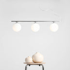 Aldex Lampa wisząca BERYL 3, 1006E_4, chrom/biały, 3x40W E14