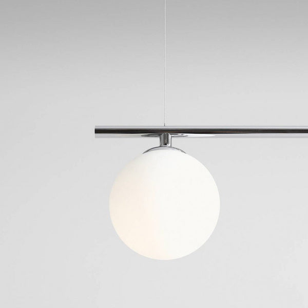Aldex Lampa wisząca BERYL 3, 1006E_4, chrom/biały, 3x40W E14