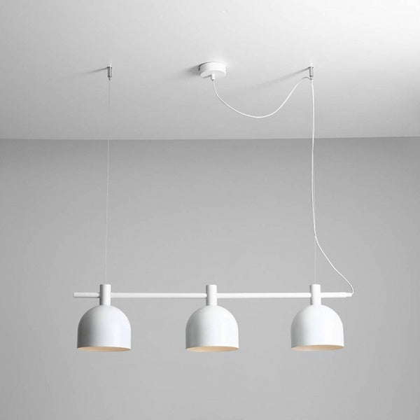 Aldex Lampa wisząca BERYL 3, 976E, biała, 3x60W E27