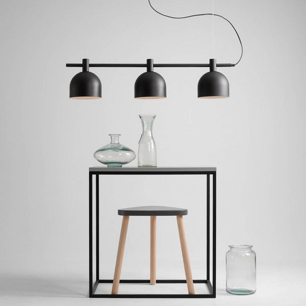 Aldex Lampa wisząca BERYL 3, 976E_1, czarna, 3x60W E27