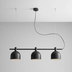 Aldex Lampa wisząca BERYL 3, 976E_1, czarna, 3x60W E27