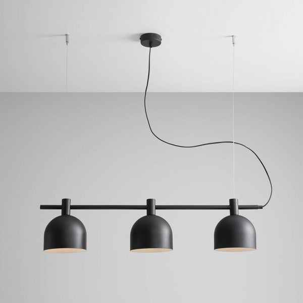 Aldex Lampa wisząca BERYL 3, 976E_1, czarna, 3x60W E27