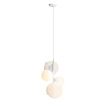 Aldex Lampa wisząca BLOOM 4 WHITE 1091L biała 2x40W E14 + 2x60W E27