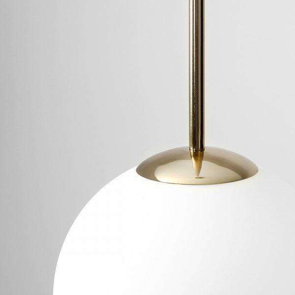 Aldex Lampa wisząca BOSSO 1087G30, 30 cm, złota, 1x60W E27