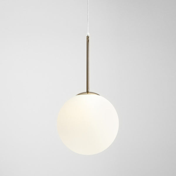 Aldex Lampa wisząca BOSSO 1087G30, 30 cm, złota, 1x60W E27