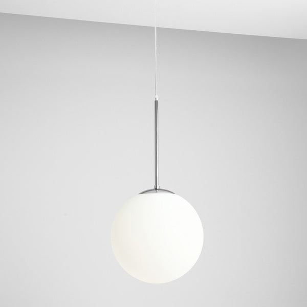 Aldex Lampa wisząca BOSSO 1087G4, 30 cm, chromowa, 1x60W E27