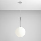 Aldex Lampa wisząca BOSSO 1087G4, 30 cm, chromowa, 1x60W E27
