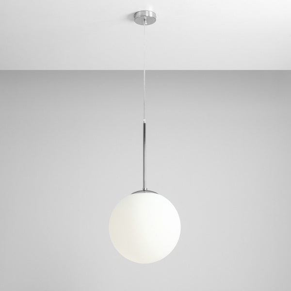Aldex Lampa wisząca BOSSO 1087G4, 30 cm, chromowa, 1x60W E27