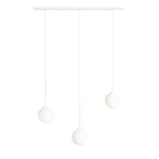 Aldex Lampa wisząca BOSSO 3, listwa, 1087E, biała, 3x40W E14