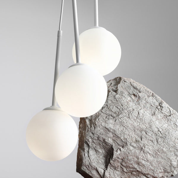 Aldex Lampa wisząca BOSSO 3, listwa, 1087E, biała, 3x40W E14
