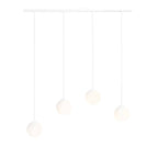 Aldex Lampa wisząca BOSSO 4, listwa, 1087L, biała, 4x40W E14