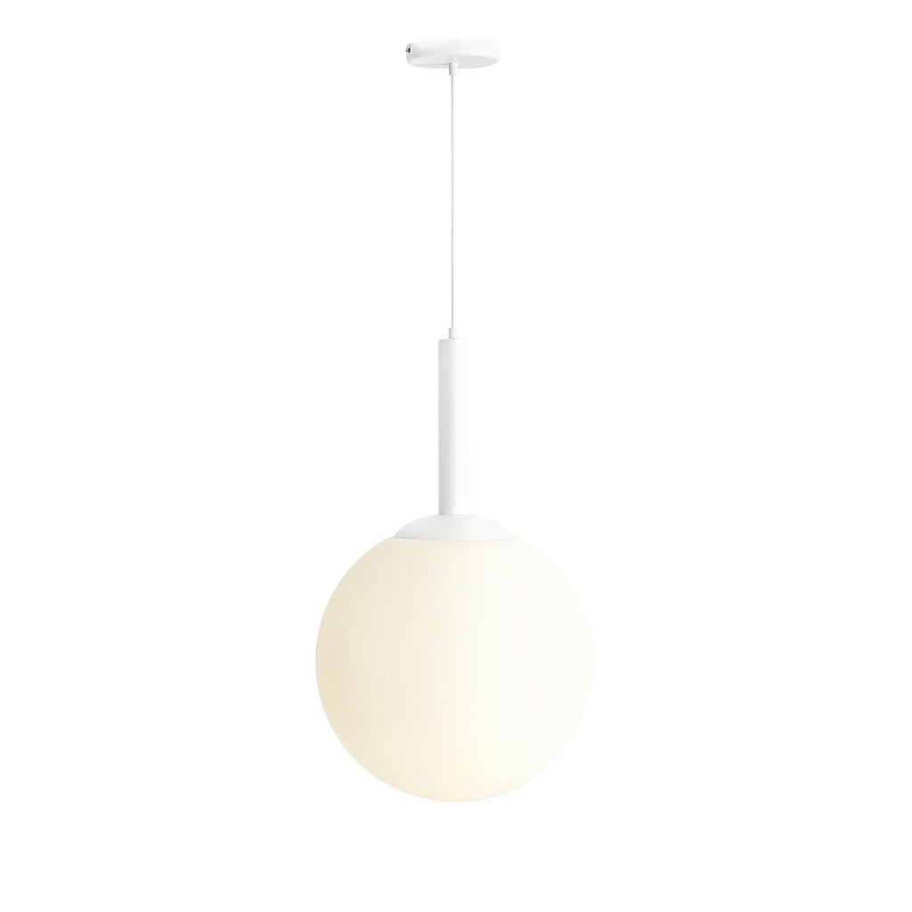Aldex Lampa wisząca BOSSO GRANDE 1087XL, 40 cm, biała, 3x60W E27
