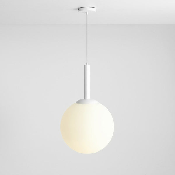 Aldex Lampa wisząca BOSSO GRANDE 1087XL, 40 cm, biała, 3x60W E27