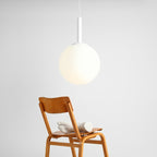 Aldex Lampa wisząca BOSSO GRANDE 1087XL, 40 cm, biała, 3x60W E27