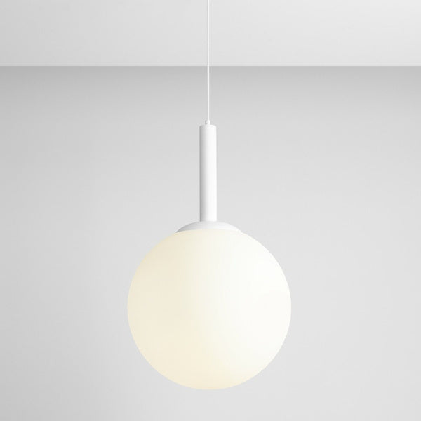 Aldex Lampa wisząca BOSSO GRANDE 1087XL, 40 cm, biała, 3x60W E27