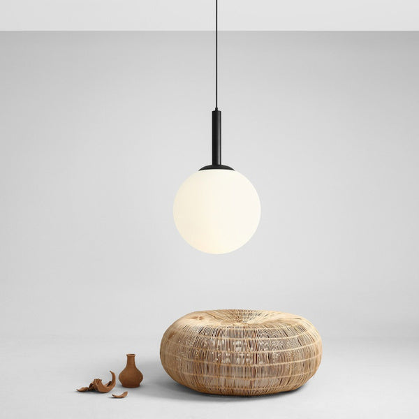 Aldex Lampa wisząca BOSSO GRANDE 1087XL1, 40 cm, czarna, 3x60W E27