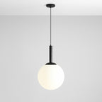 Aldex Lampa wisząca BOSSO GRANDE 1087XL1, 40 cm, czarna, 3x60W E27