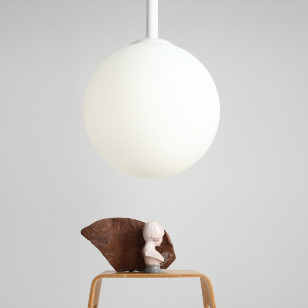 Aldex Lampa wisząca BOSSO GRANDE 1087XXL, 50 cm, biała, 3x60W E27