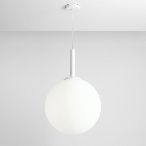 Aldex Lampa wisząca BOSSO GRANDE 1087XXL, 50 cm, biała, 3x60W E27