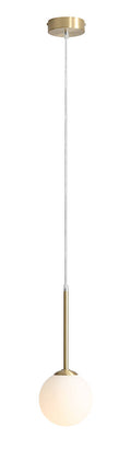 Aldex Lampa wisząca BOSSO MINI 1087XXS40, 14 cm, mosiądz, 1x40W E14