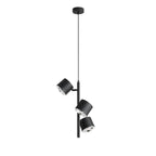 Aldex Lampa wisząca BOT 3, 1047E, czarna, 3x35W GU10