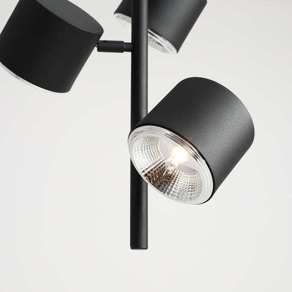 Aldex Lampa wisząca BOT 3, 1047E, czarna, 3x35W GU10