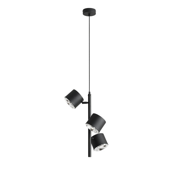 Aldex Lampa wisząca BOT 3, 1047E, czarna, 3x35W GU10